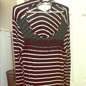 Baggy long sleeved shirt